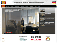 Tablet Screenshot of mdw-moldova.org